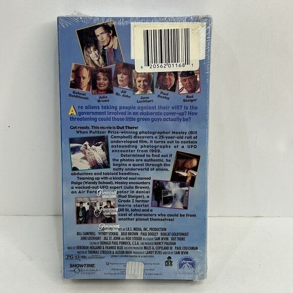 1995 Out There VHS SCREENER Aliens Billy Bob Thornton Robert Picardo OOP RARE - Picture 2 of 5
